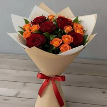 Букет Любовь и восторг в Троицком Воронежской области