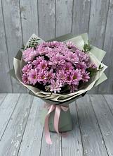 Букет цветов из:  Хризантемы в Троицком Воронежской области