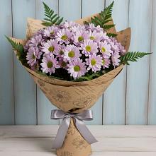 Букет цветов из:  Хризантемы #REPLACE_PRED# Троицком Воронежской области