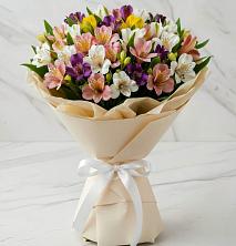 Букет цветов из:  Альстромерии в Троицком Воронежской области