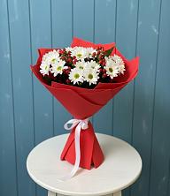 Букет цветов из:  Хризантемы в Троицком Воронежской области