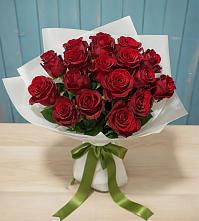 Букет Красные розы в Троицком Воронежской области