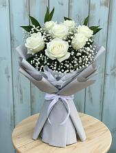 Букет цветов из:  Розы в Троицком Воронежской области