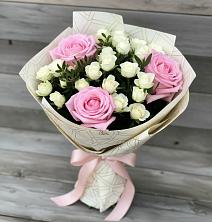 Букет цветов из:  Розы в Троицком Воронежской области